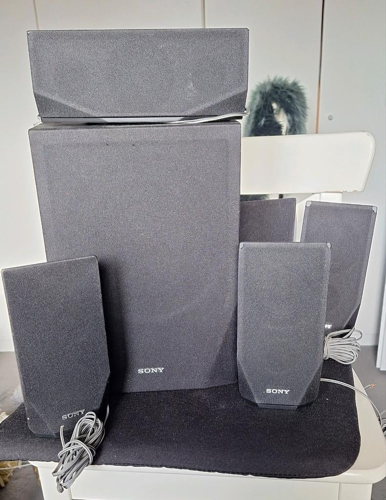 Sony Dolby Surround Set Boxen, Ophalen of Verzenden, 60 tot 120 watt, Sony