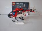 Lego 42092 Technic – Reddingshelicopter, Ophalen of Verzenden, Zo goed als nieuw, Complete set, Lego