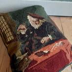 Vintage Tijger uniek handmade kussen "de Goudweger", Vierkant, Nieuw, Rubensplein 10a Schiedam, Insta: luckyvintage_shop