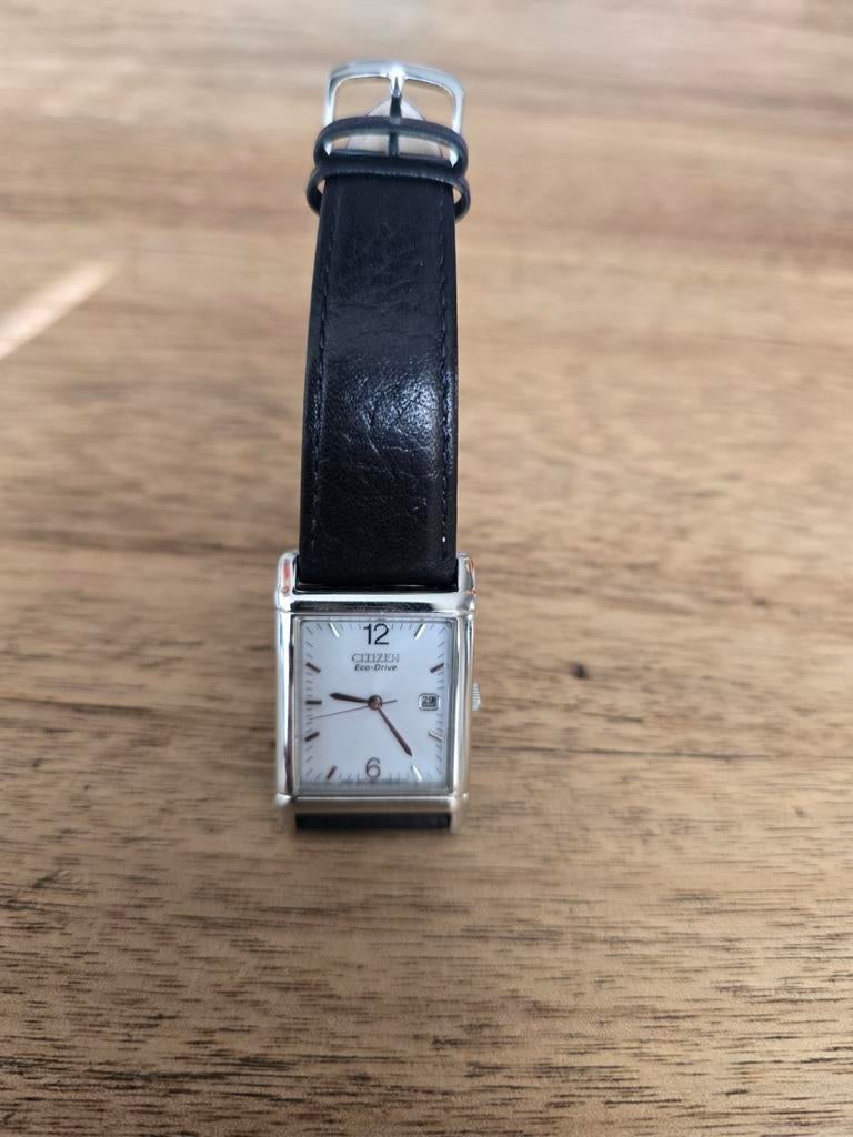 Citizen Eco-Drive dameshorloge met leren bandje, Ophalen of Verzenden