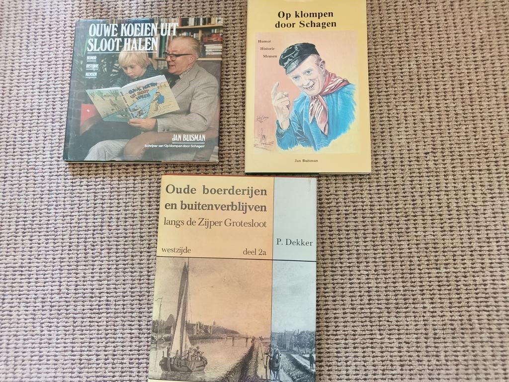 3 boeken over Schagen en Zijpe, Ophalen of Verzenden