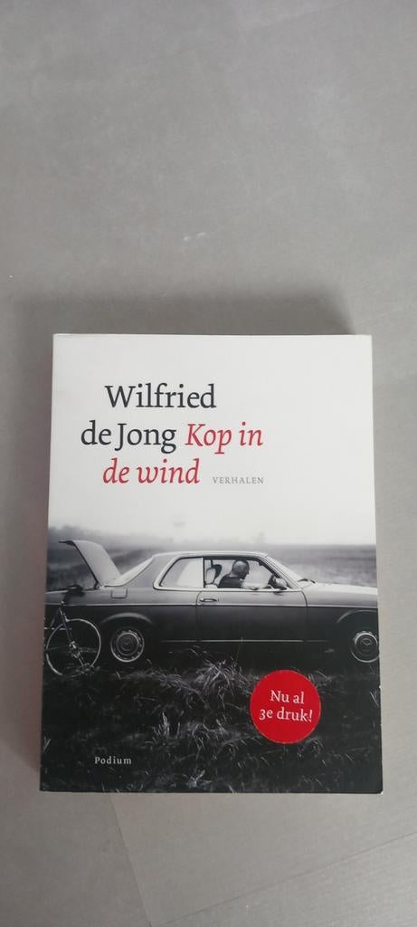Wilfried de Jong - Kop in de wind, Boeken, Literatuur, Zo goed als nieuw, Ophalen of Verzenden