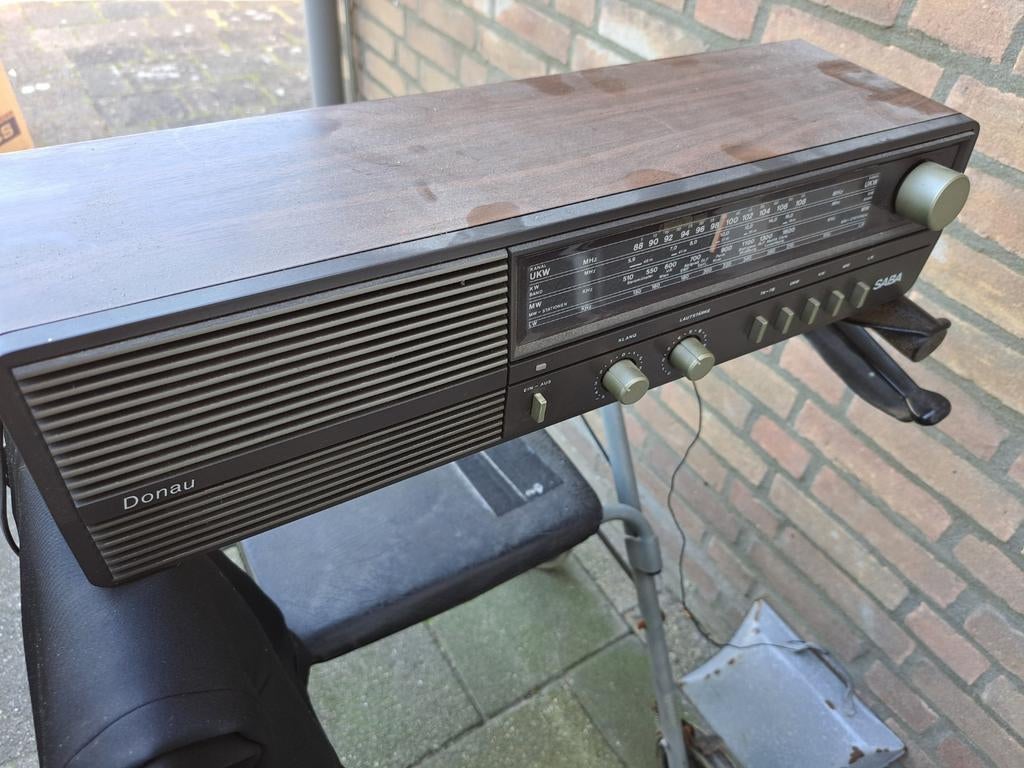 Donau SABA Radio - Vintage Ontvanger, Ophalen of Verzenden, Gebruikt, Radio
