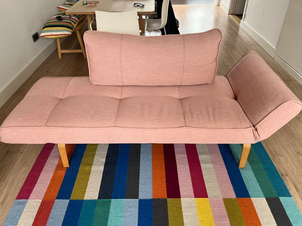 Innovation LivingZeal Slaapbank Met Verstelbare Armleuningen, Ophalen, Eenpersoons, Minder dan 75 cm, 150 tot 200 cm