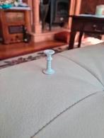 poppenhuis miniaturen witte kandelaar, Ophalen of Verzenden, Nieuw, Poppenhuis