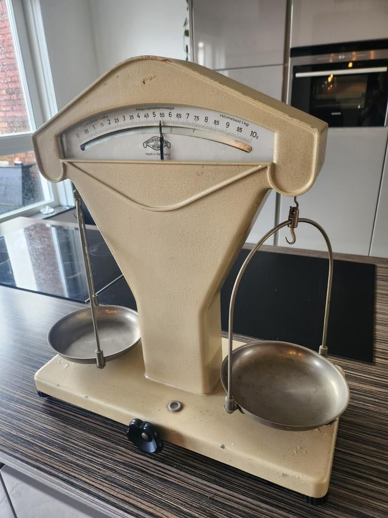 Vintage Medische Weegschaal - Sartorius-Werke Göttingen, Witgoed en Apparatuur, Weegschalen, Ophalen, Analoog, Overige typen, Fijner dan 1 gram