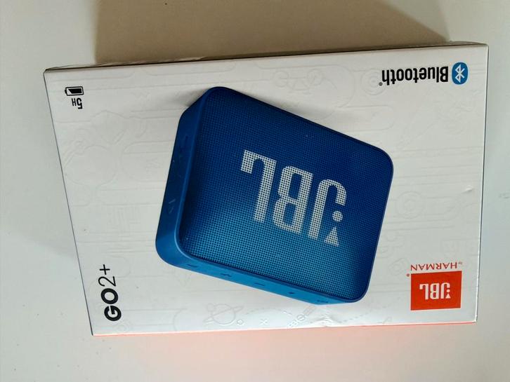 JBL GO 2+ Draagbare Bluetooth Speaker - Blauw, Audio, Tv en Foto, Luidsprekers, Nieuw, Overige typen, Minder dan 60 watt, JBL