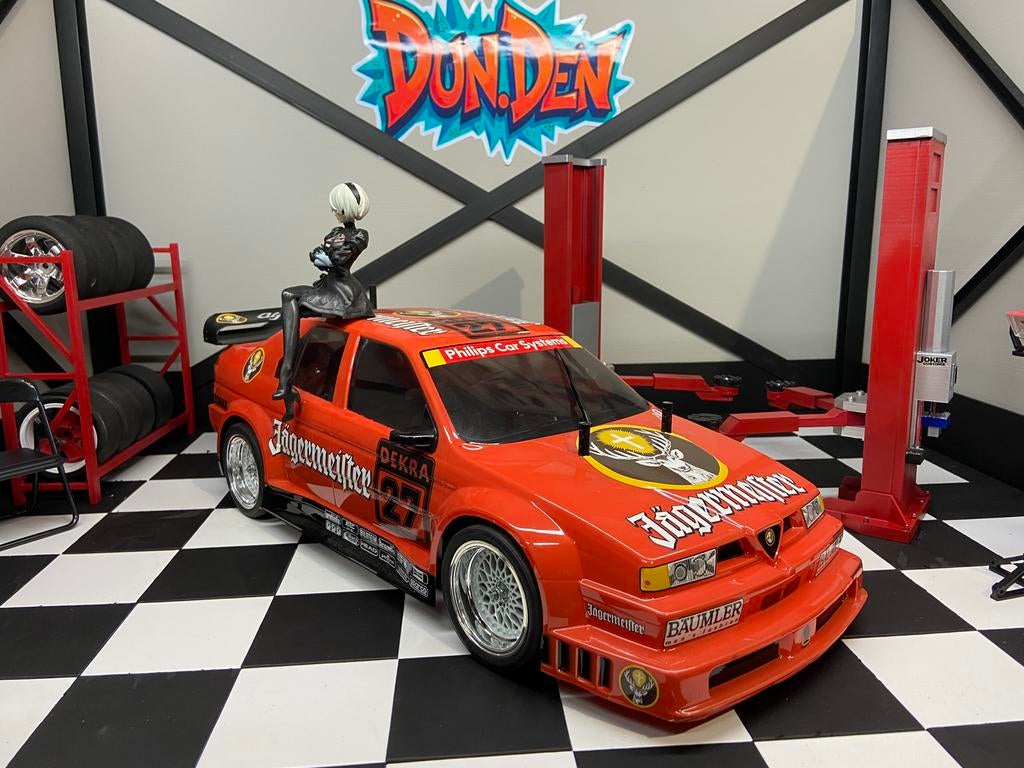 Tamiya alfa 155 v6 ti jägermeister body, Ophalen of Verzenden, Nieuw