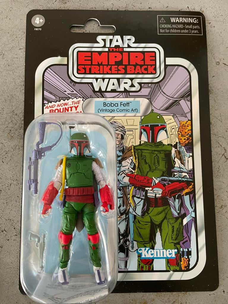 Vintage collection boba fett, Verzamelen, Star Wars, Ophalen of Verzenden, Zo goed als nieuw, Actiefiguurtje