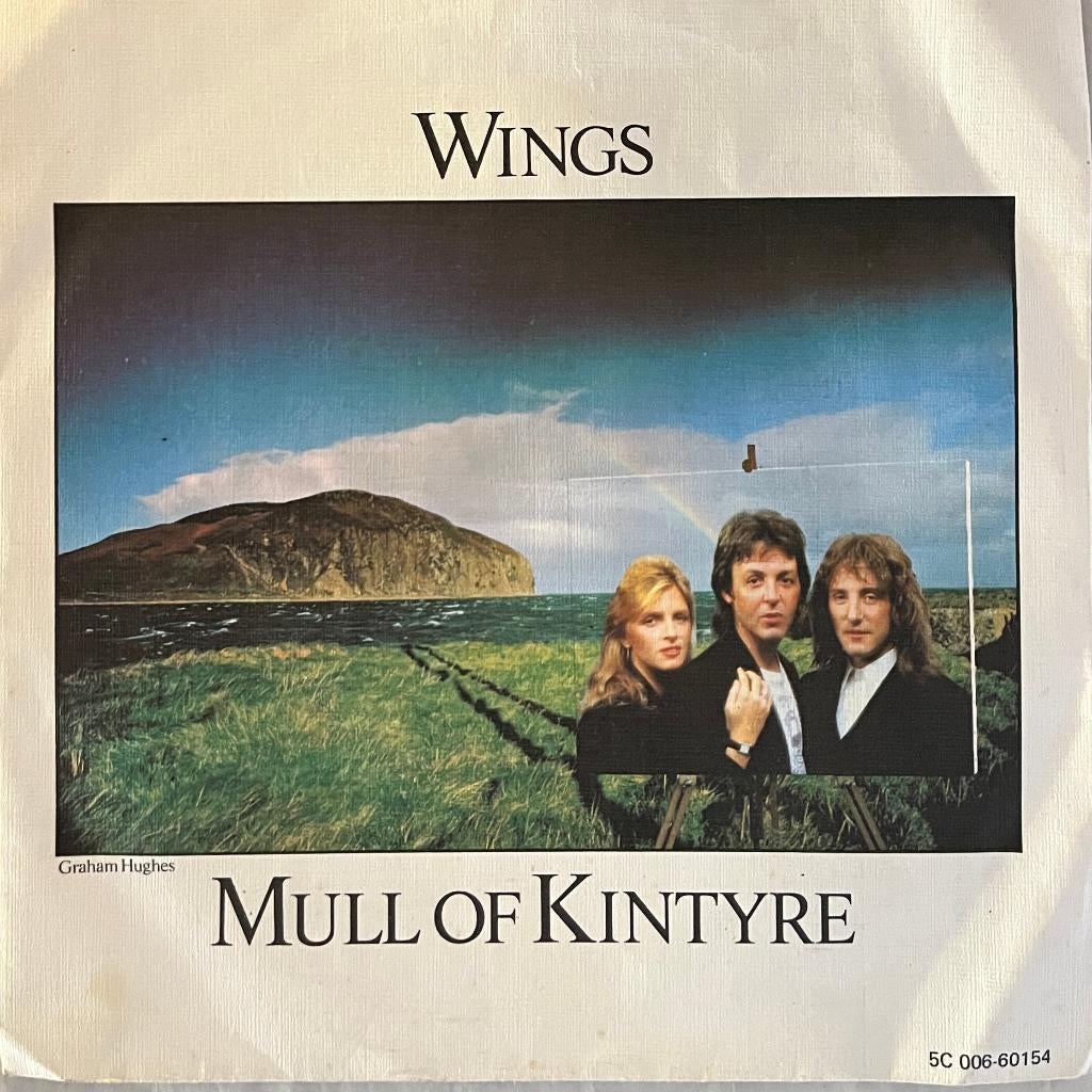Wings - Mull of Kintyre / Girls school, Cd's en Dvd's, Vinyl Singles, Gebruikt, 7 inch, 1970 - 1979, Pop