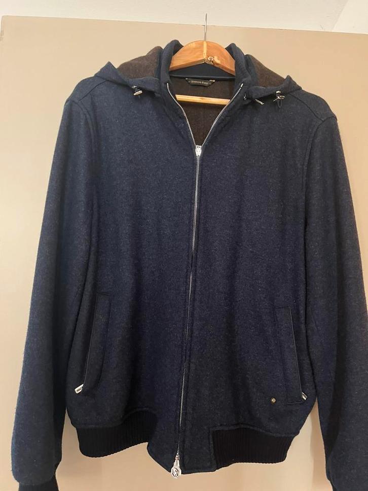 Stefano Ricci jasje, Kleding | Heren, Truien en Vesten, Zo goed als nieuw, Maat 52/54 (L), Blauw, Ophalen of Verzenden