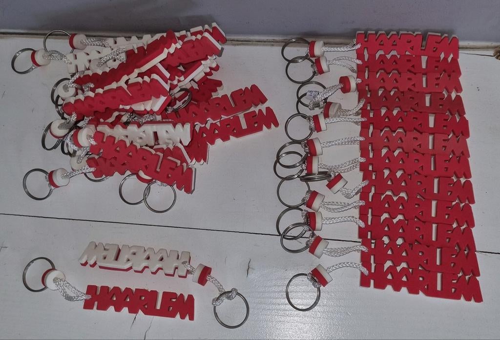 33 nieuwe drijvende sleutelhangers Haarlem 33 st voor €25,-, Ophalen of Verzenden, Nieuw, Merk