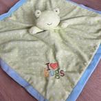 Primark Early Days Kikker Knuffeldoekje – Groen/Blauw, Ophalen of Verzenden, Gebruikt, Kikker