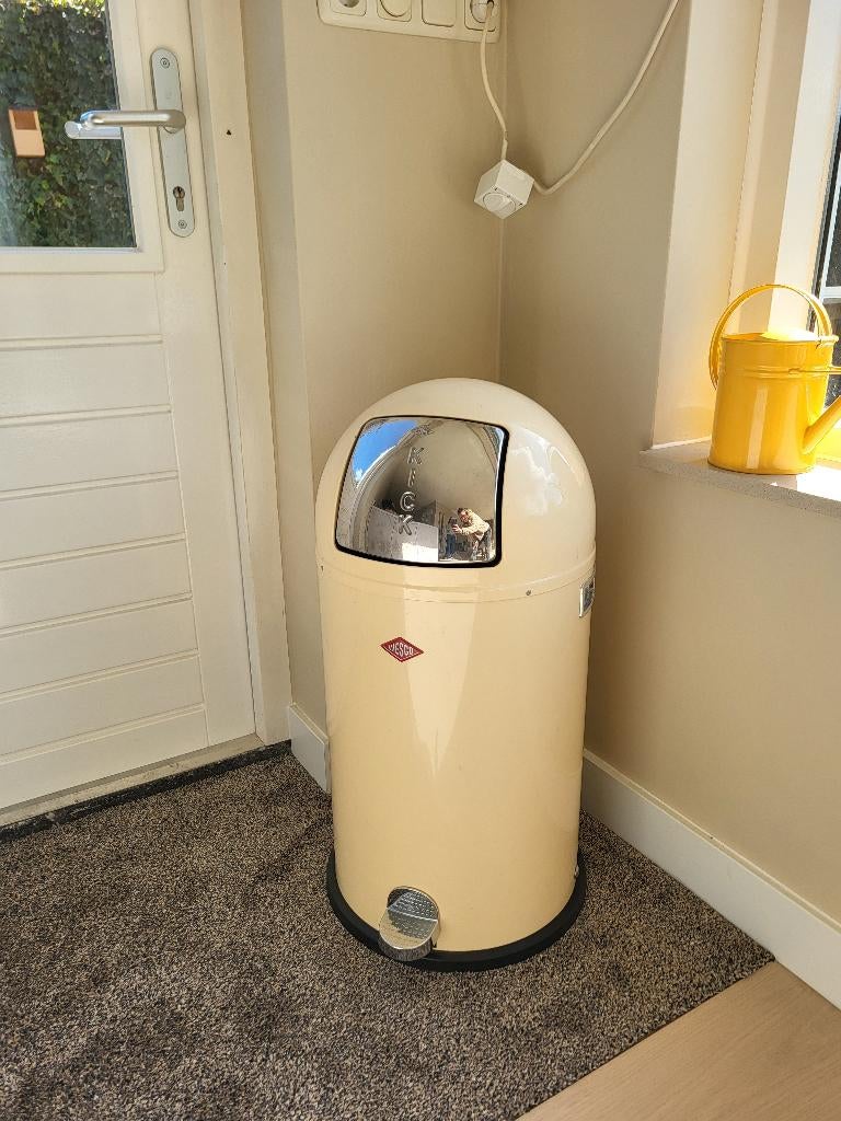 Wesco prullenbak, Ophalen, Met pedaal, 40 liter of meer, Zo goed als nieuw