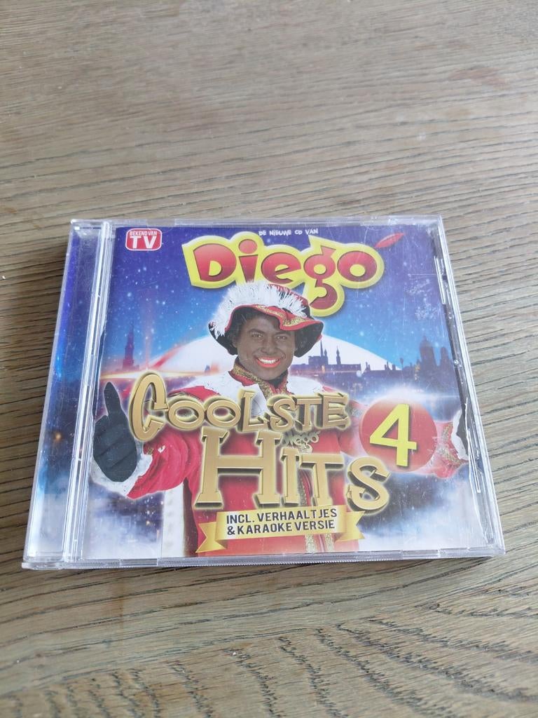 Diego Coolste Hits 4 cd. Club van Sinterklaas. Fox kids., Ophalen of Verzenden, Zo goed als nieuw, Muziek, 6 tot 9 jaar
