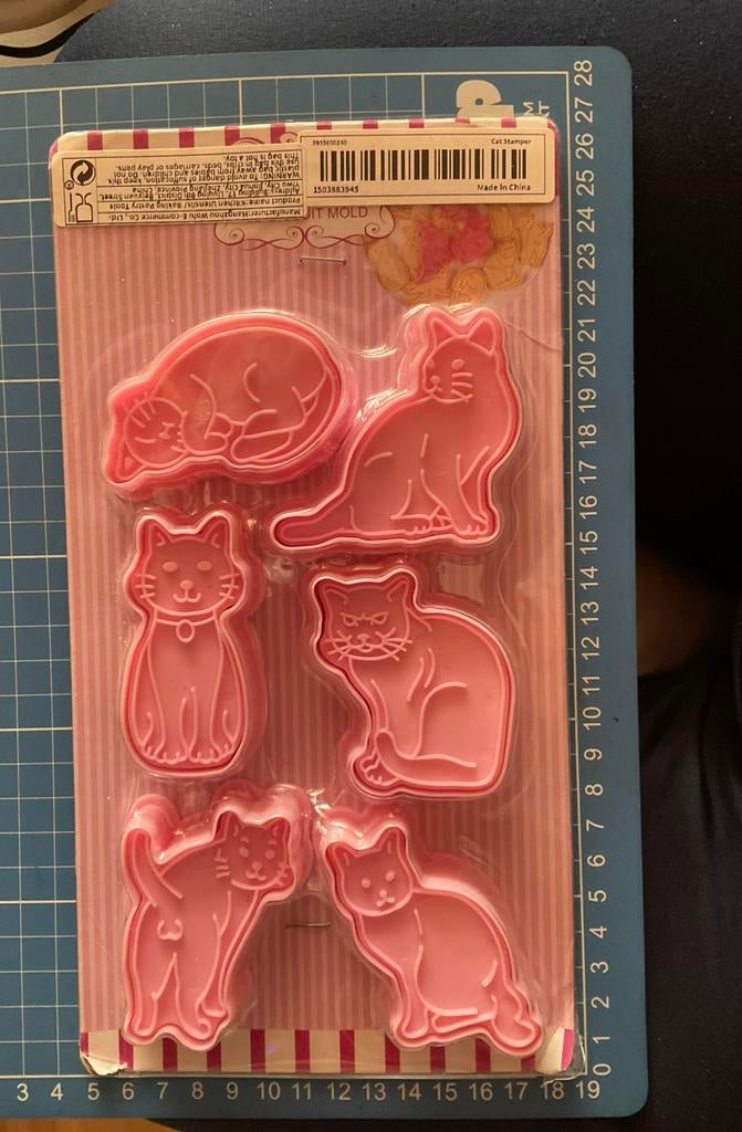 Kat koekjes stempels, Ophalen of Verzenden, Nieuw