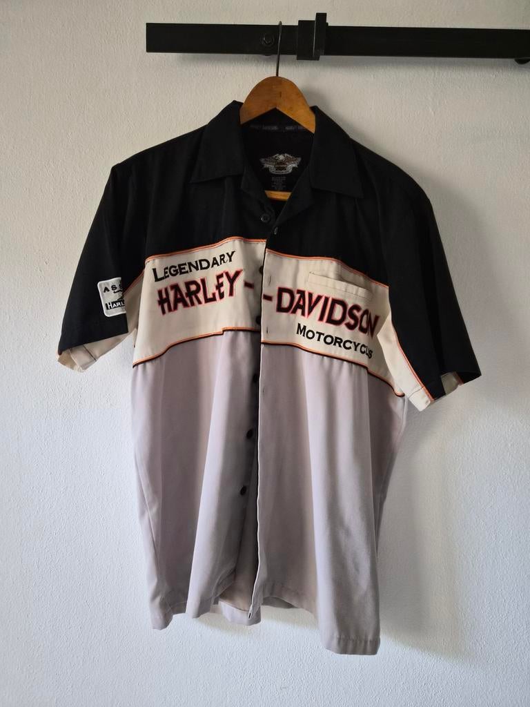 Harley-Davidson "Legendary Motorcycles" overhemd XL, Kleding | Heren, Ophalen of Verzenden