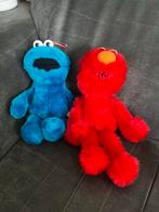 Sesamstraat Elmo en Koekiemonster knuffels, Ophalen of Verzenden, Gebruikt, Overige typen
