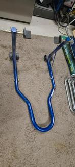 Blauwe paddock stand voor motorfiets, Ophalen of Verzenden