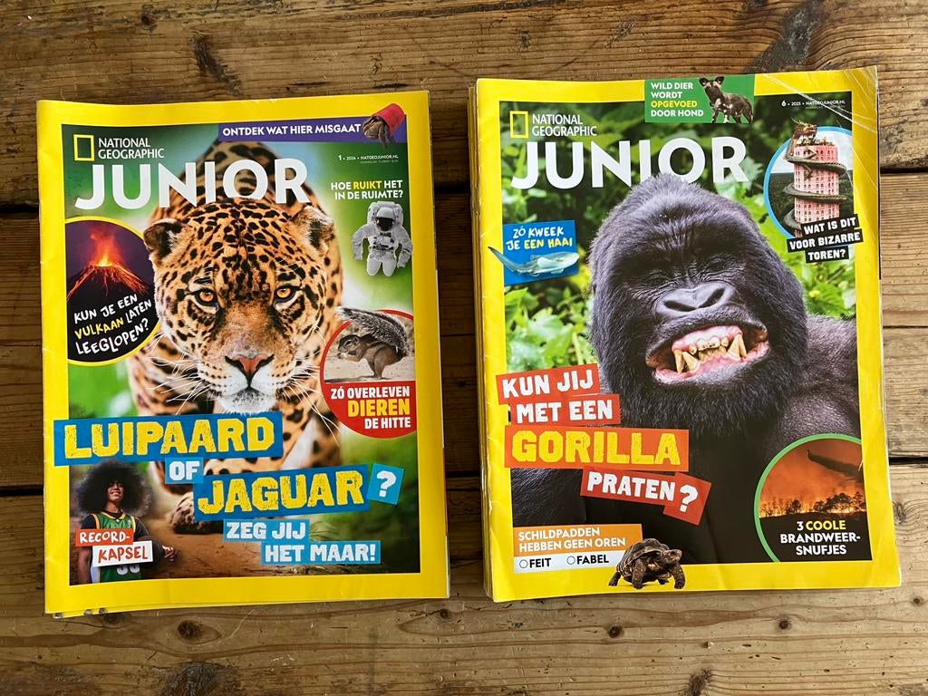 National geographic junior 2024/2025, Ophalen of Verzenden, Zo goed als nieuw, Wetenschap en Natuur