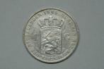 Zilveren 1 gulden Willem III - 1865, 1 gulden, Koning Willem III, Zilver, Ophalen of Verzenden