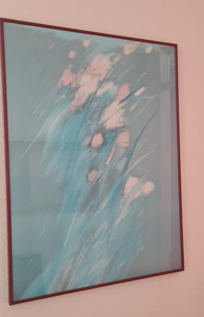 Prent in rode lijst, Ophalen