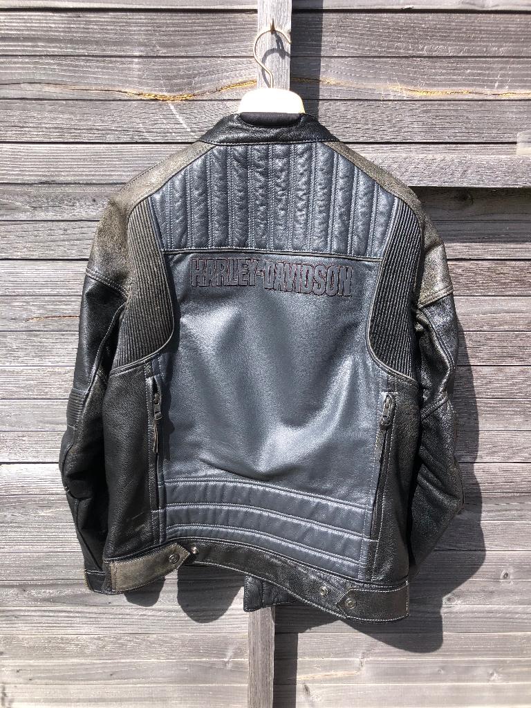 Motorjack Harley Davidson leder, Motoren, Kleding | Motorkleding, Ophalen, Heren, Jas | leer, Harley Davidson