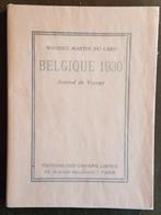 Maurice Martin du Gard - La Belgique, Ophalen of Verzenden, Zo goed als nieuw
