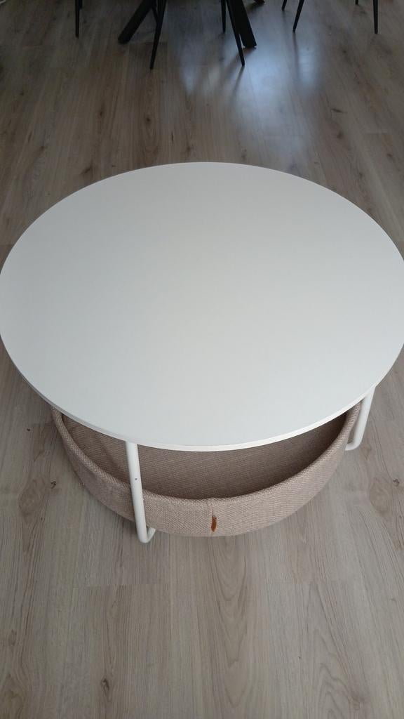 Salontafel, Huis en Inrichting, Tafels | Salontafels, Ophalen, 50 tot 100 cm, Overige materialen, Rond