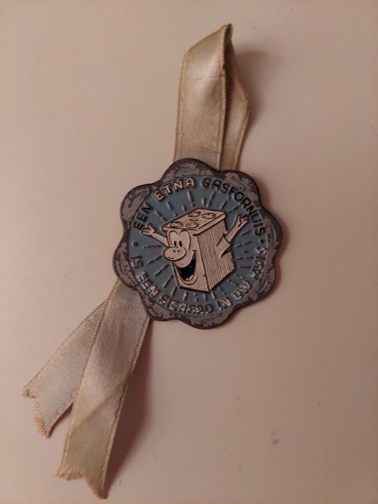 Etna reclame-medaille, Verzenden, Gebruikt, Overige typen