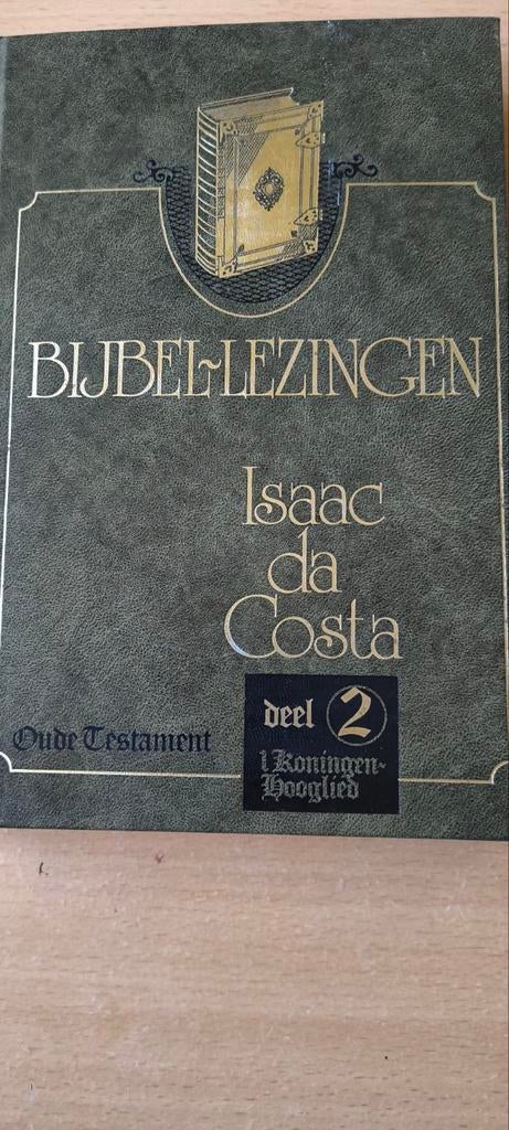 Bijbellezingen. Isaak da Costa. Deel 2, Boeken, Ophalen of Verzenden, Zo goed als nieuw, Isaak da Costa, Christendom | Protestants