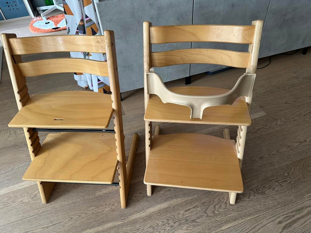 Stokke tripp trapp 1x, Kinderen en Baby's, Kinderstoelen, Ophalen, Zo goed als nieuw, Meegroeistoel