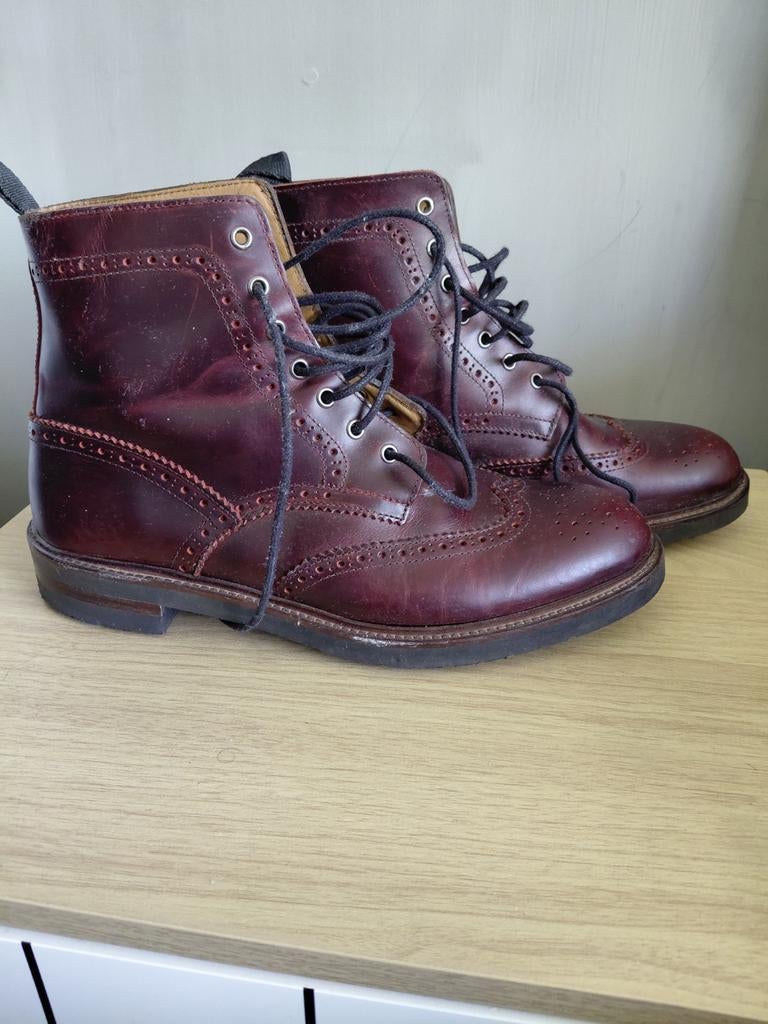 Mooie veterboots Dutch Dandies, Overige kleuren, Boots, Ophalen of Verzenden, Zo goed als nieuw