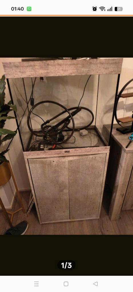 Aquarium terrarium, Dieren en Toebehoren, Vissen | Aquaria en Toebehoren, Leeg aquarium, Ophalen