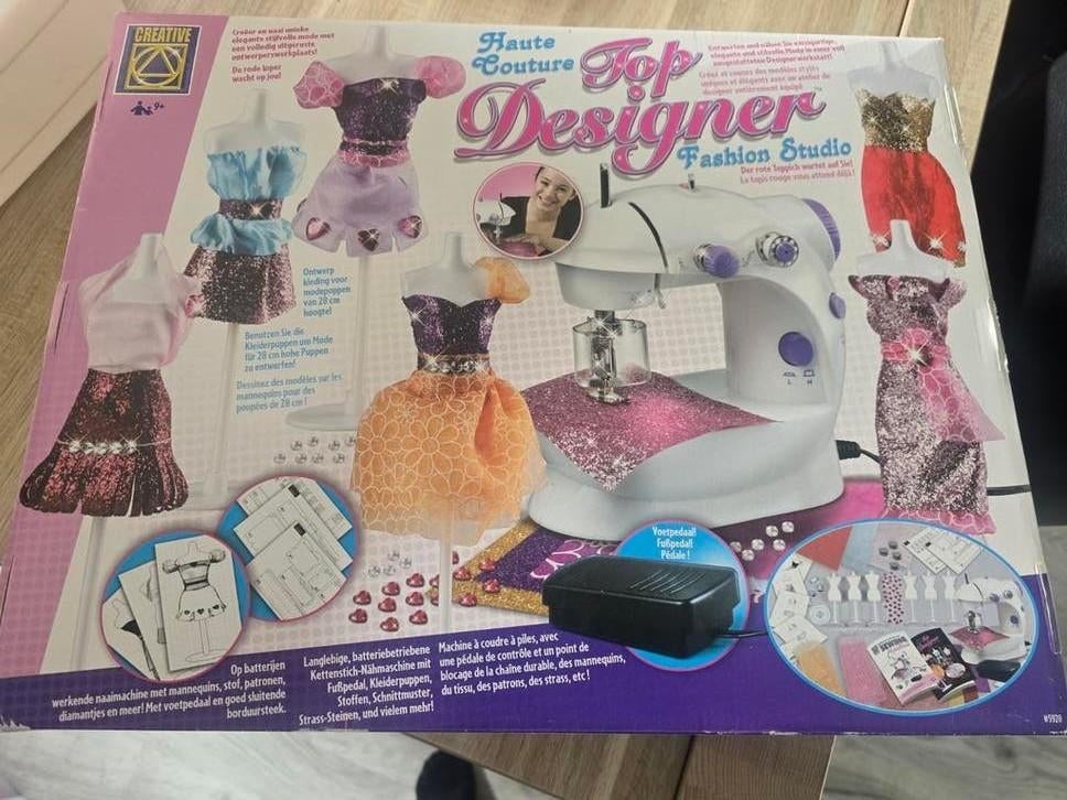 Speelgoed Top Designer  Naaimachine, Ophalen of Verzenden, Zo goed als nieuw
