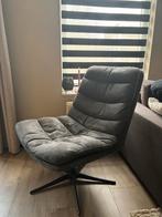 Comfortabele draaifauteuil - Grijs, Huis en Inrichting, Fauteuils, Ophalen, Zo goed als nieuw, Stof, 50 tot 75 cm