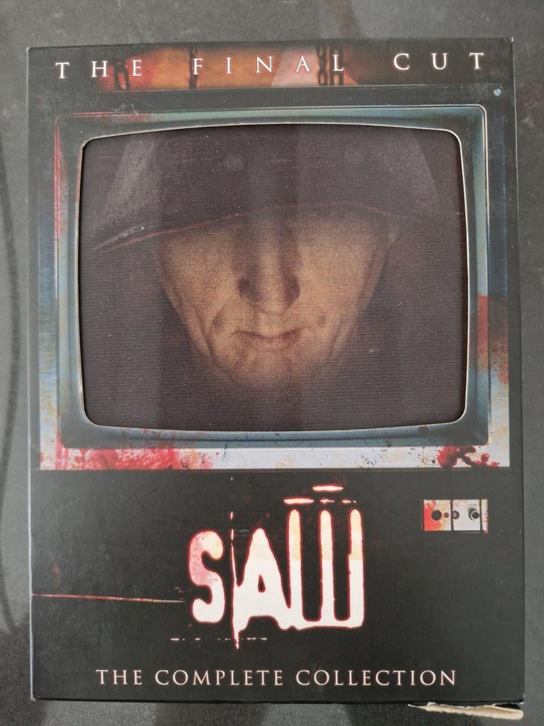 Saw Complete Collection Boxset, Cd's en Dvd's, Dvd's | Horror, Gebruikt, Vanaf 16 jaar, Boxset, Ophalen of Verzenden