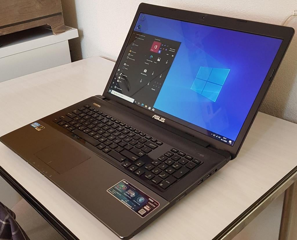 Asus 18,4'' core i7-3th gen 8GB ram 128GB SSD 500GB HDD, Ophalen, Qwerty, 8 GB, Intel® Core™ i7 