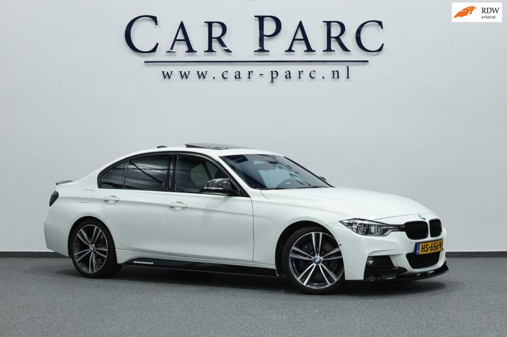 BMW 3-serie 330i M Sport M-PERFORMANCE/LED/HUD/LEER+S.VERWAR, Auto's, Automaat, Achterwielaandrijving, Euro 6, 4 cilinders