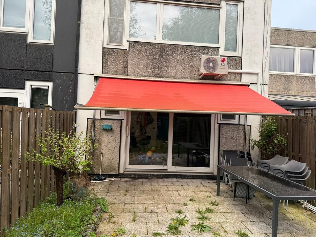 2x Zonwering, Ophalen, Gebruikt, Knikarmscherm