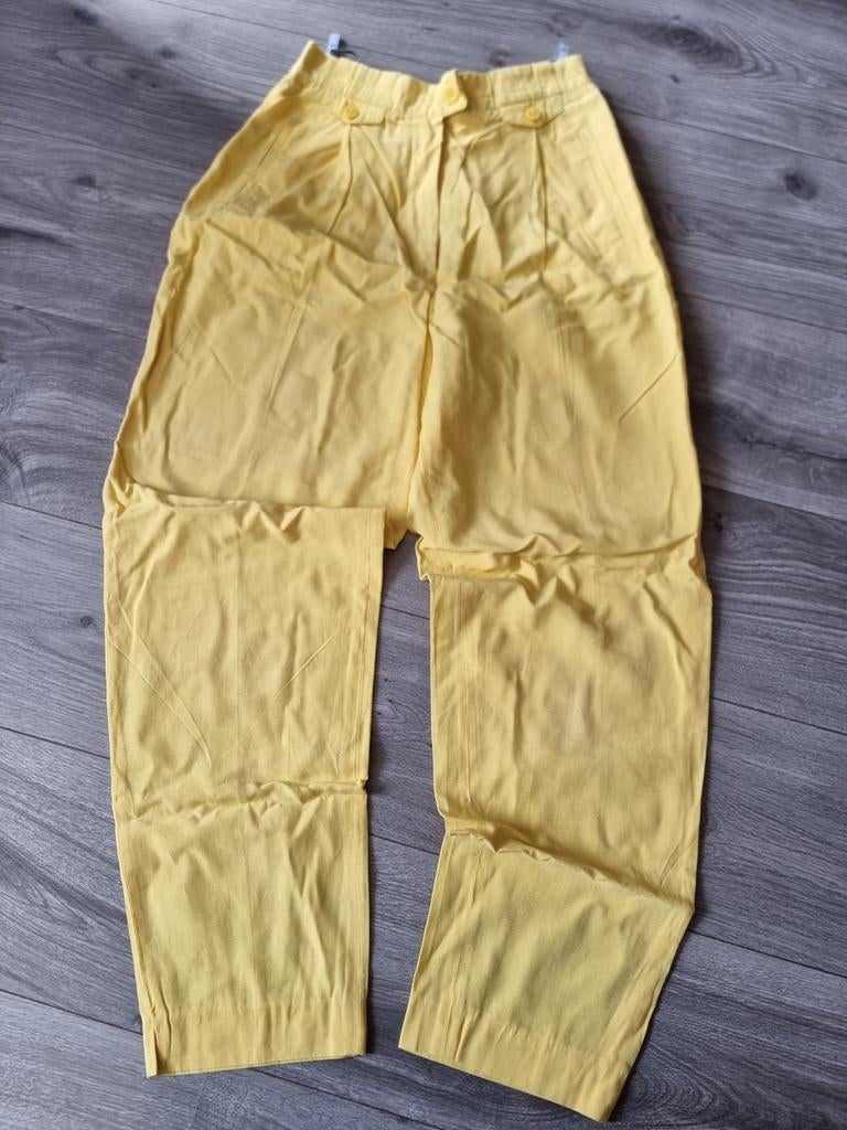 Geel dames broek Gerry Weber, maat 36 (GB14), Geel, Ophalen of Verzenden, Zo goed als nieuw, Maat 36 (S)