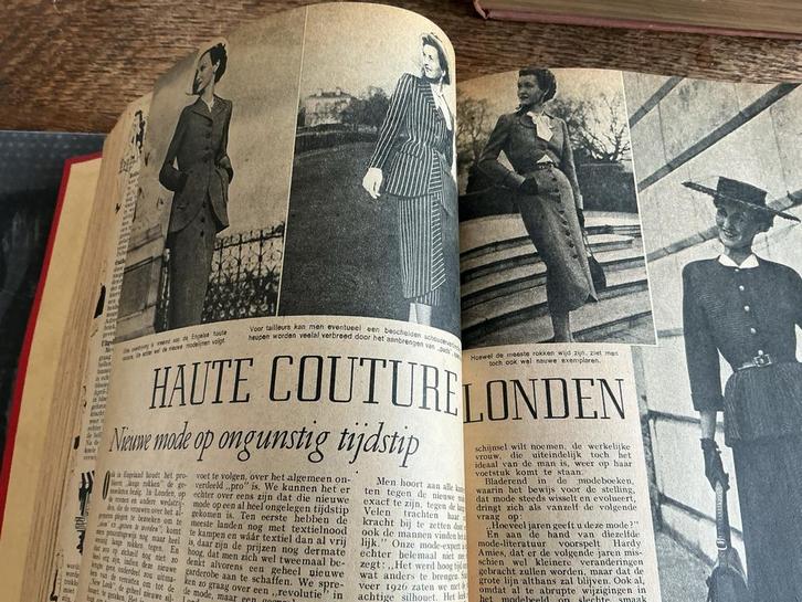 Ingebonden jaargangen Libelle 1948 & 1949 - Brinkgreve, Boeken, Tijdschriften en Kranten, Gelezen, Damesbladen, Ophalen