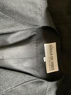 Lange grijze SHEILA DE VRIES zomer mantel, Ophalen of Verzenden, Gedragen, Maat 38/40 (M), Grijs