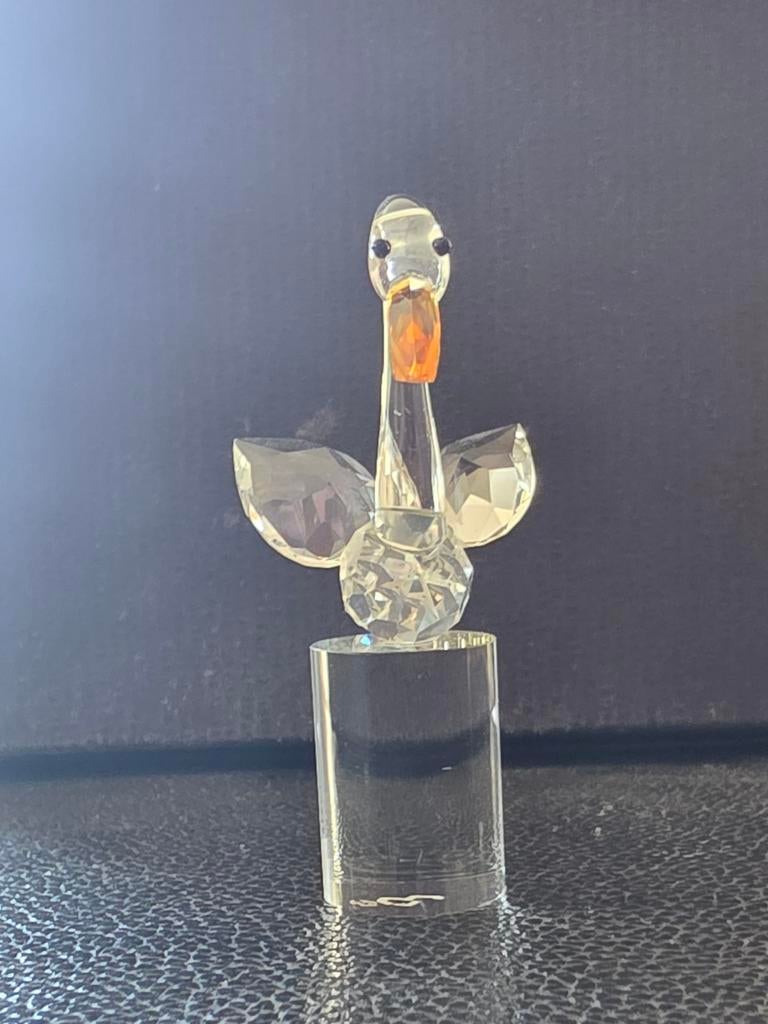 Swarovski Kristallen Zwaan Figuur - Elegant Decoratie, Verzamelen, Swarovski, Ophalen of Verzenden