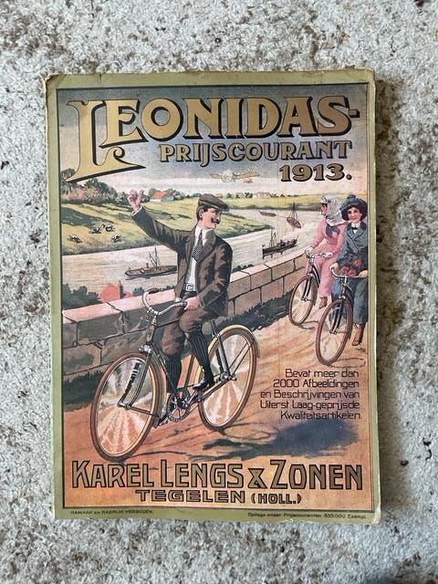 Leonidas prijscourant  1913, Ophalen of Verzenden, Gelezen