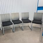 4 nette ikea eetkamerstoelen, Huis en Inrichting, Stoelen, Ophalen, Zo goed als nieuw, Wit, Vier