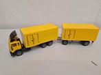 Siku Volvo F12 Turbo 6 Truck met aanhanger - Geel, Ophalen of Verzenden, Groter dan 1:32, Truck, Overige merken