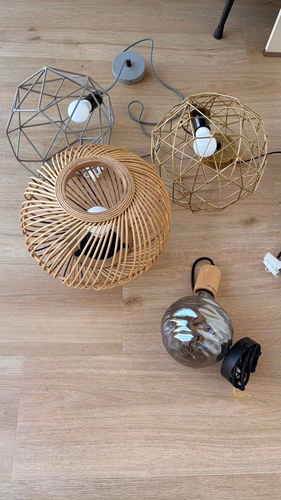 Verschillende soorten lampen, Huis en Inrichting, Lampen | Plafondlampen, Ophalen, Zo goed als nieuw