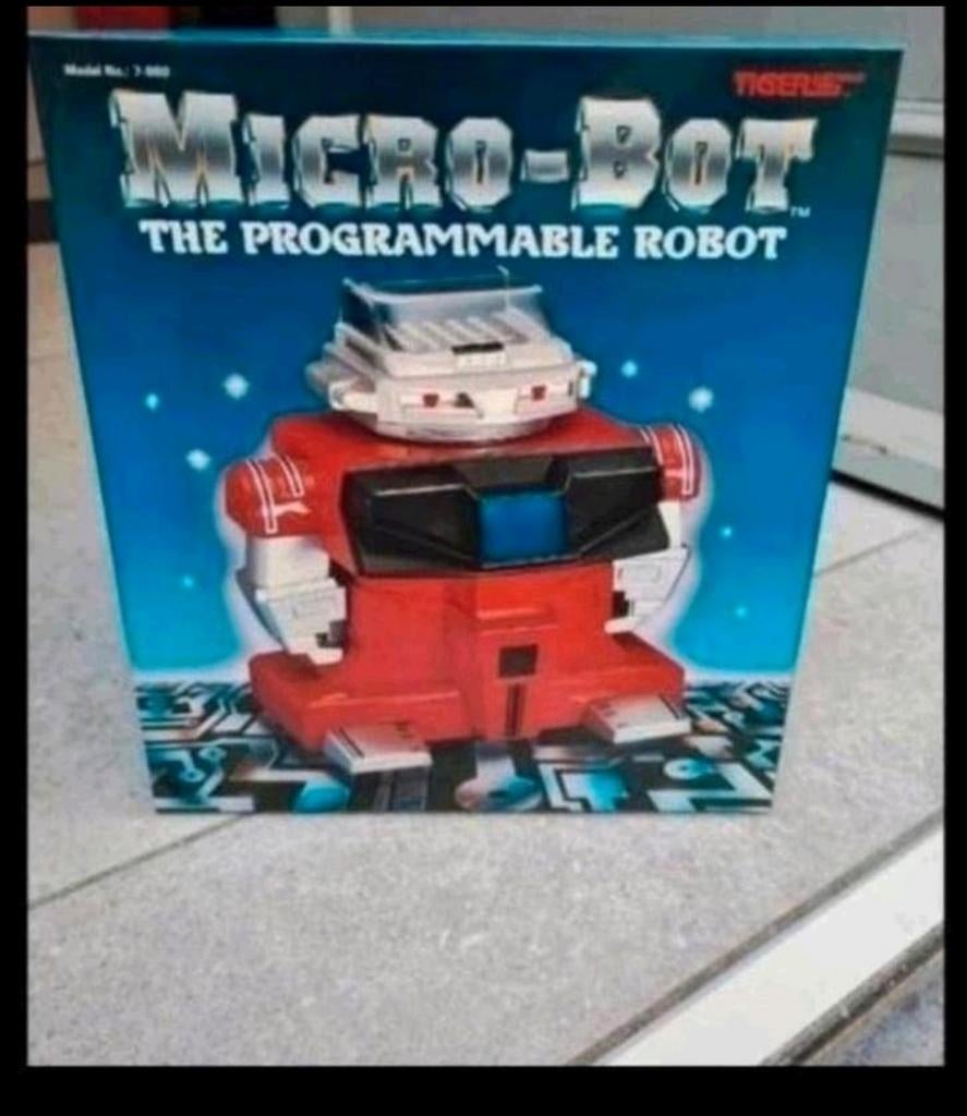Vintage Micro-Bot Programmeerbare Robot Jaren´80, G1, Ophalen of Verzenden