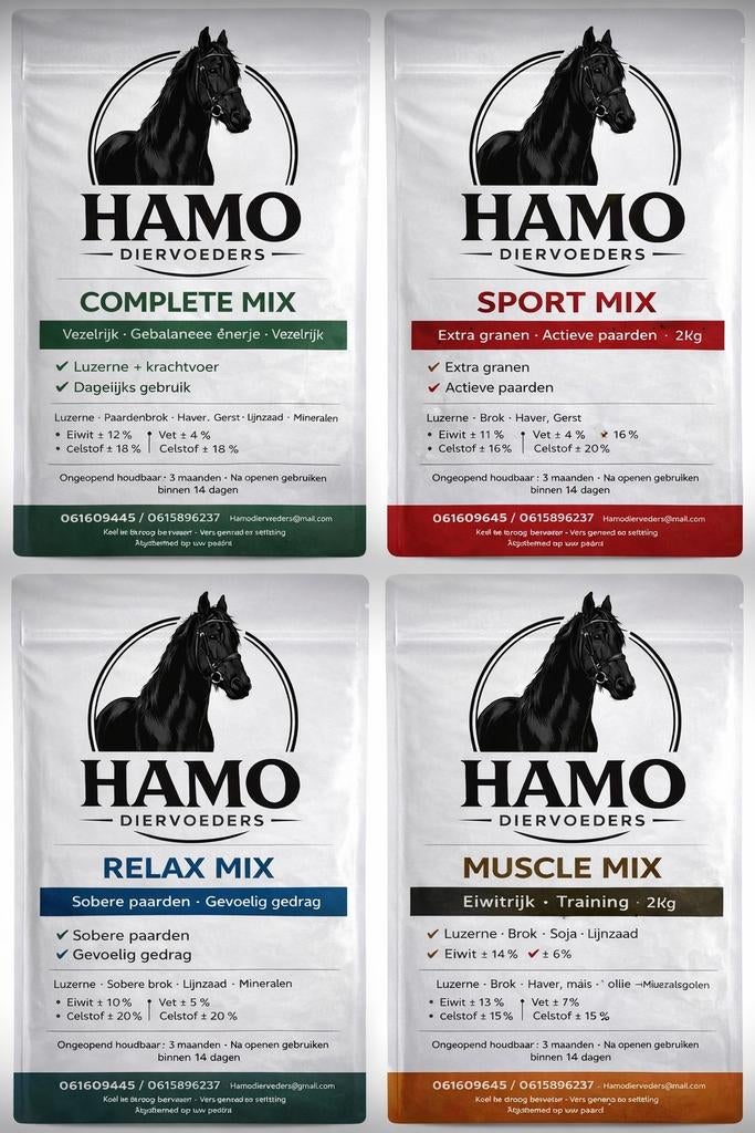 Compleet Paardenvoer op maat – Luzerne & Krachtvoer, Dieren en Toebehoren, Dierenvoeding, Vee, Ophalen of Verzenden